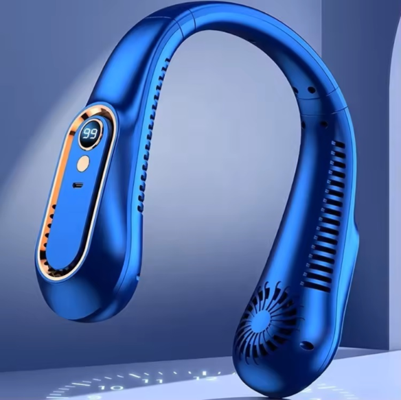 New Arrivals Wearable Neck Fan for Outdoor,new Design Rechargeable Usb Portable Cooling Neck Fan