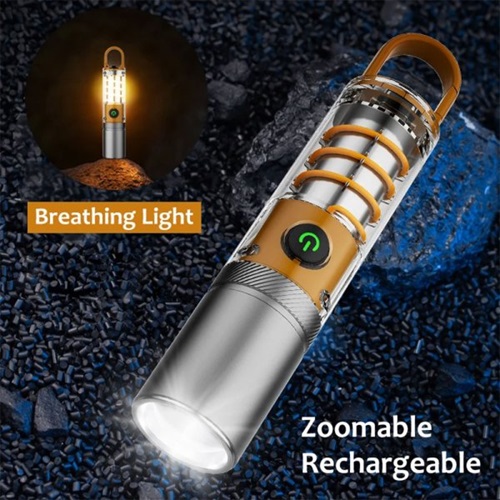 Camping Flashlight X10 Flood Lighting (Rechargeable)